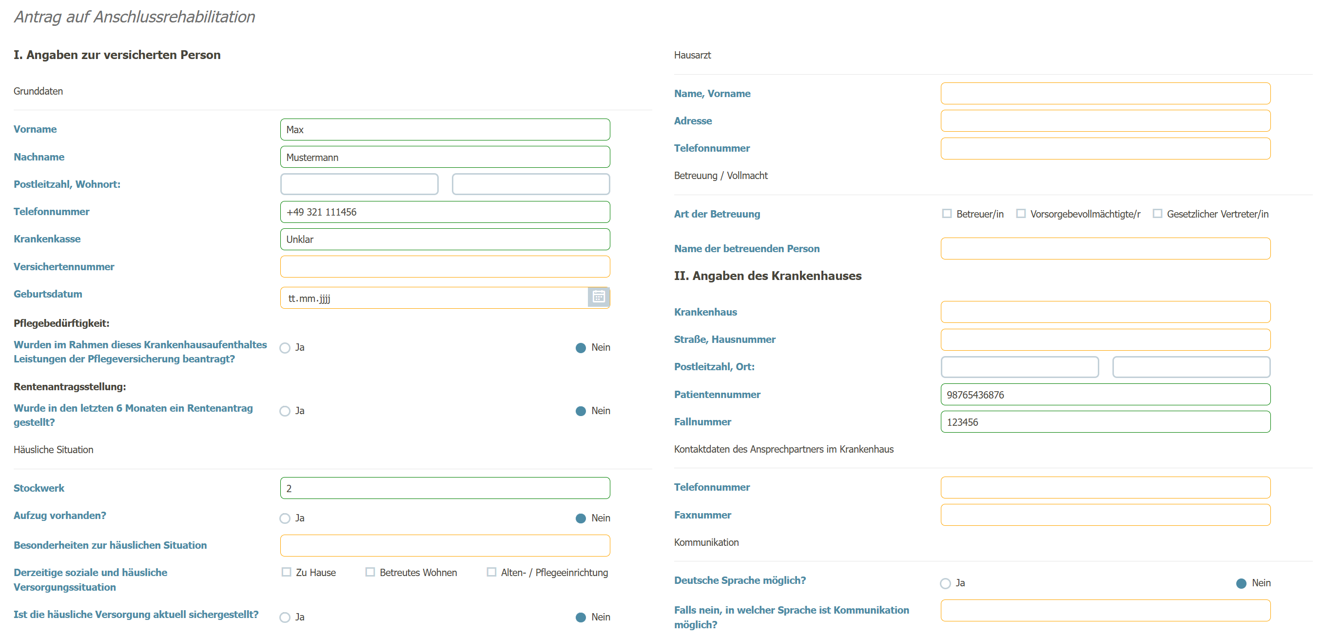 Kollaborative Bearbeitung