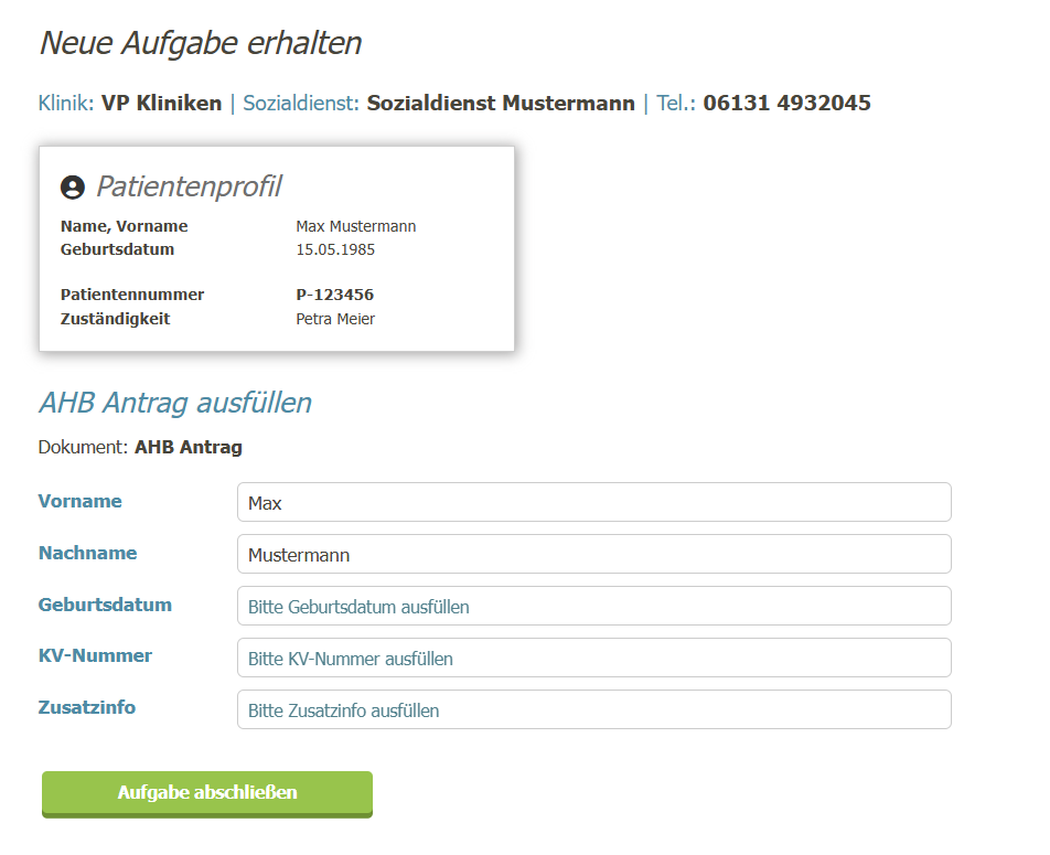 Kollaborative Bearbeitung